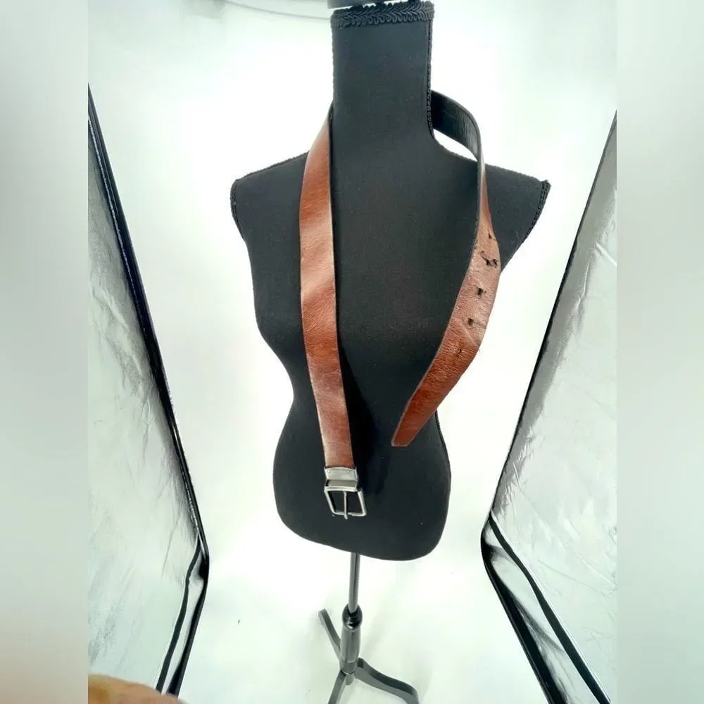 Classic Relic 1967‎ Leather brown and black belt size 34